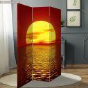 Room divider Red sunset