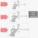 Kids wall stickers Cute baby elephant with name.