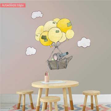 Kids wall stickers Kitty swing. 2