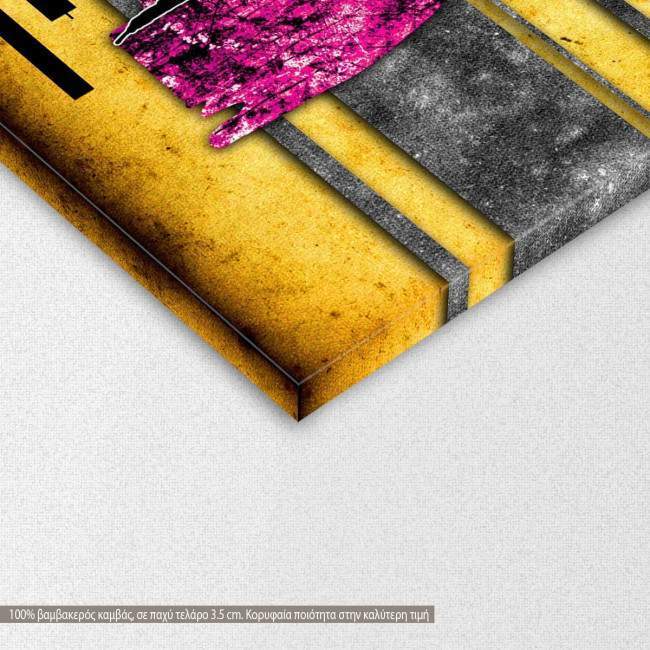 Canvas print  Abstract shapes III, detail