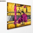 Canvas print  Abstract shapes III, side