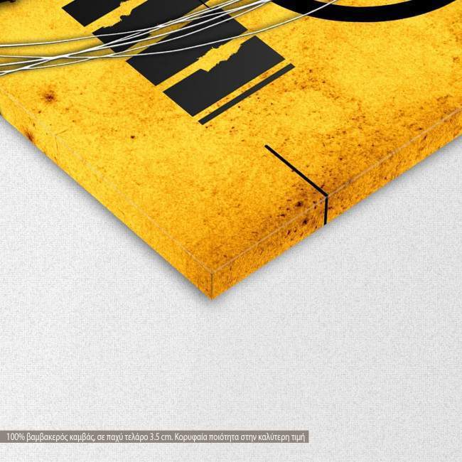 Canvas print  Abstract shapes IV, detail