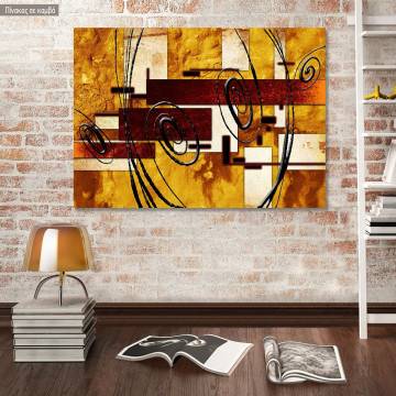 Canvas print  Abstract shapes VII