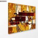 Canvas print  Abstract shapes VII, side