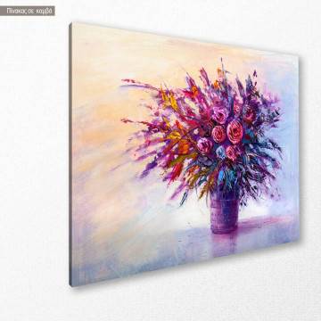 Canvas print Red roses painting 2