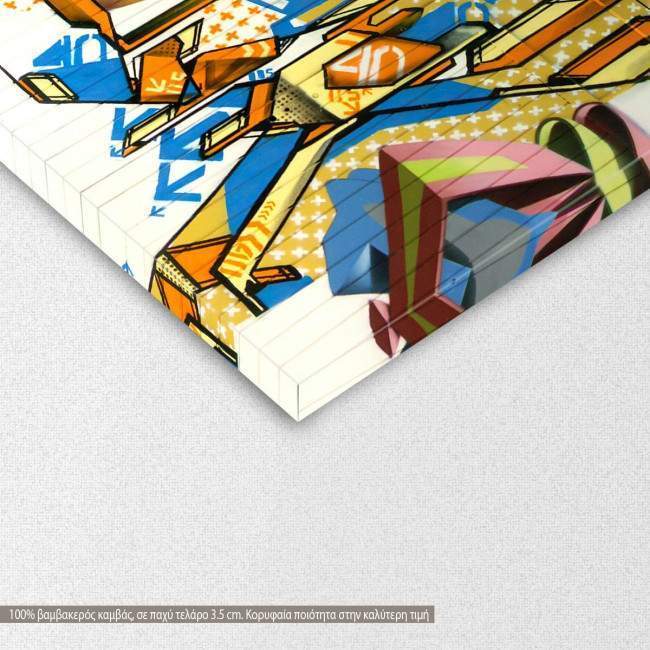 Canvas print Wall graffiti