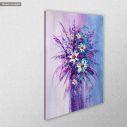 Canvas print Daisy flowers, side