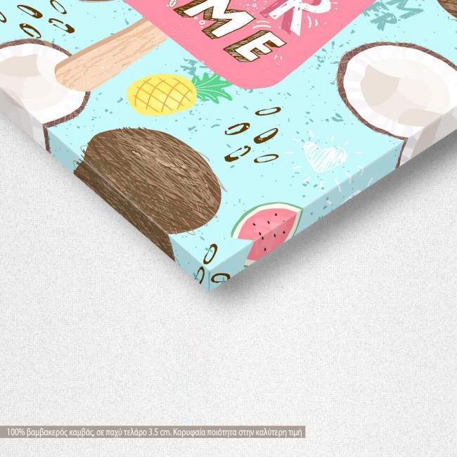 Πίνακας σε καμβά Summer time