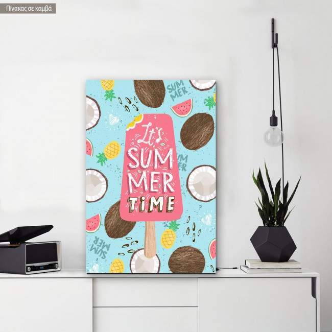Canvas print Summer time