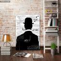 Canvas print The man in the hat