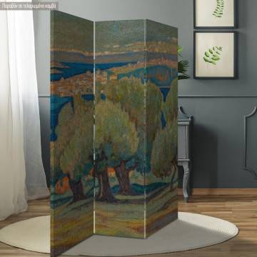 Room divider Olive trees, Maleas