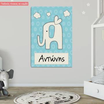 Canvas print Airplane dreaming