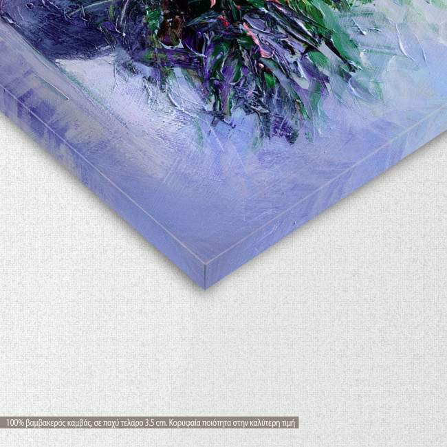 Πίνακας σε καμβά Oil painting flowers, λεπτομέρεια