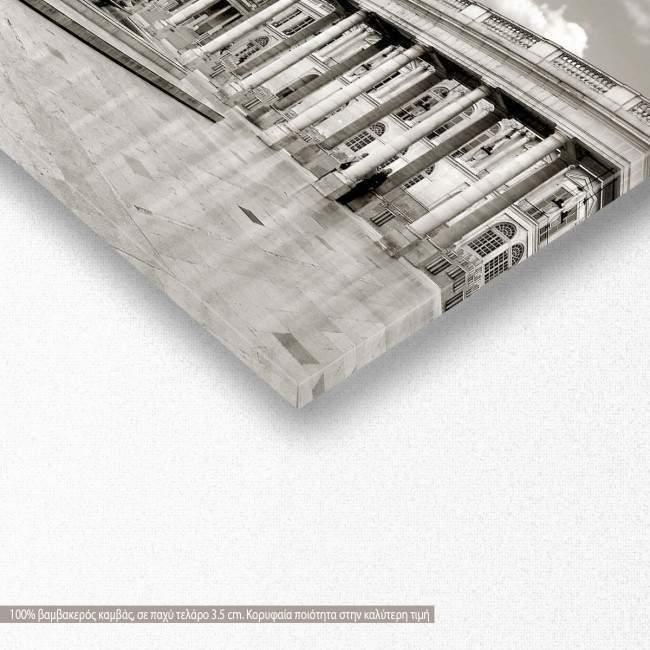 Canvas print Palace, panoramic, detail