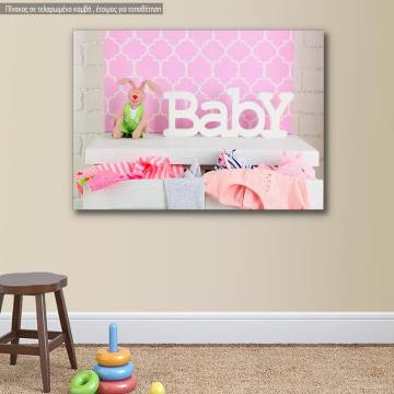 Kids canvas print Baby