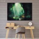 Canvas print Deers at forest