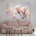 Canvas print Pink magnolias