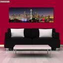 Canvas print Dance of lights, panoramic