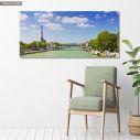 Canvas print Pont Alexandre, panoramic