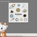 Kids canvas print Playful Sun