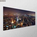 Canvas print City from above, panoramic, side