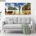 Canvas print Phang Nga, Thailand, panoramic