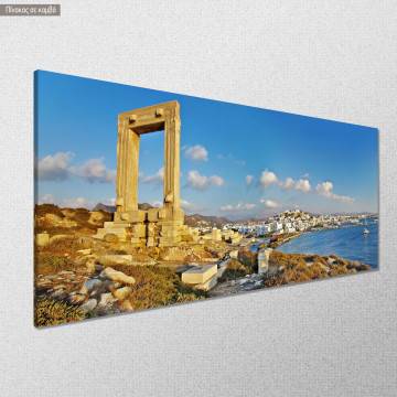 Canvas print Naxos panoramic Framed canvas View 1 2