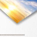 Canvas print Sunset sky, panoramic, detail