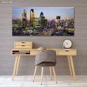 Canvas print City skyline, panoramic