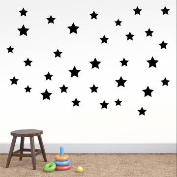 Kids wall stickers Stars at various sizes