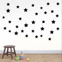 Αυτοκόλλητα τοίχου παιδικά Αστέρια σε διάφορα μεγέθη