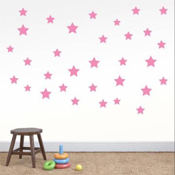 Kids wall stickers Stars at various sizes 2