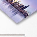 Canvas print Seattle skyline, panoramic, detail