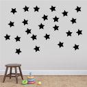 Kids wall stickers Stars, large size