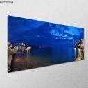 Canvas print Night panorama, panoramic, side