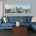 Canvas print Los Angeles skyscrapers, panoramic