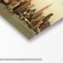 Canvas print New York City skyscrapers, panoramic, detail