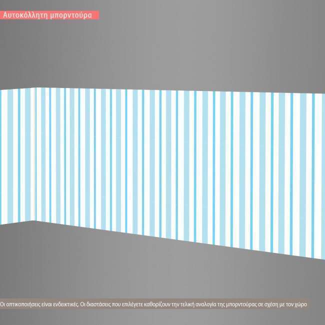 Μπορντούρα αυτοκόλλητο τοίχου, Ρίγες art1