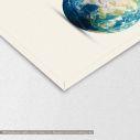 Canvas print Planet Earth 3 globes