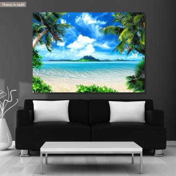 Canvas print Exotic scenery