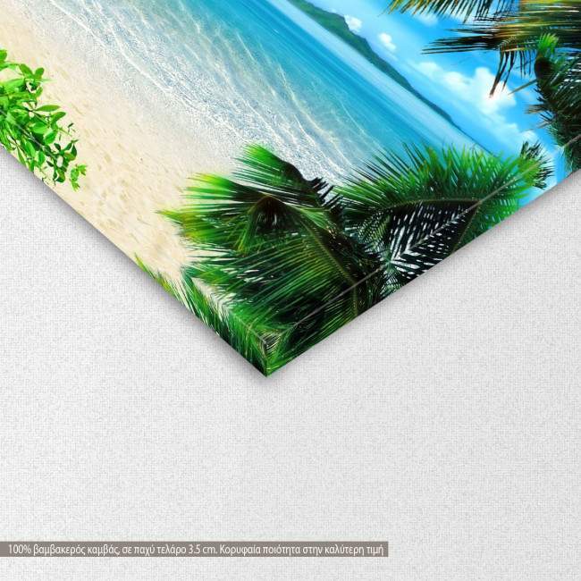 Canvas print Exotic scenery, detail