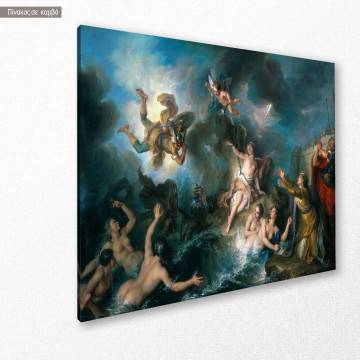 Canvas print Perseus and Andromeda Coypel C. A. Framed canvas View 1 2