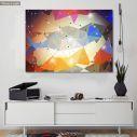 Canvas print Polygonal shapes