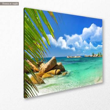 Canvas print, Paradise beach II 2
