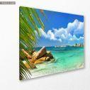 Canvas print, Paradise beach II, side
