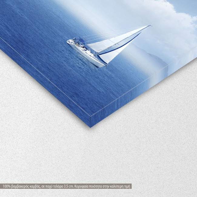 Πίνακας σε καμβά Paradise island, λεπτομέρεια