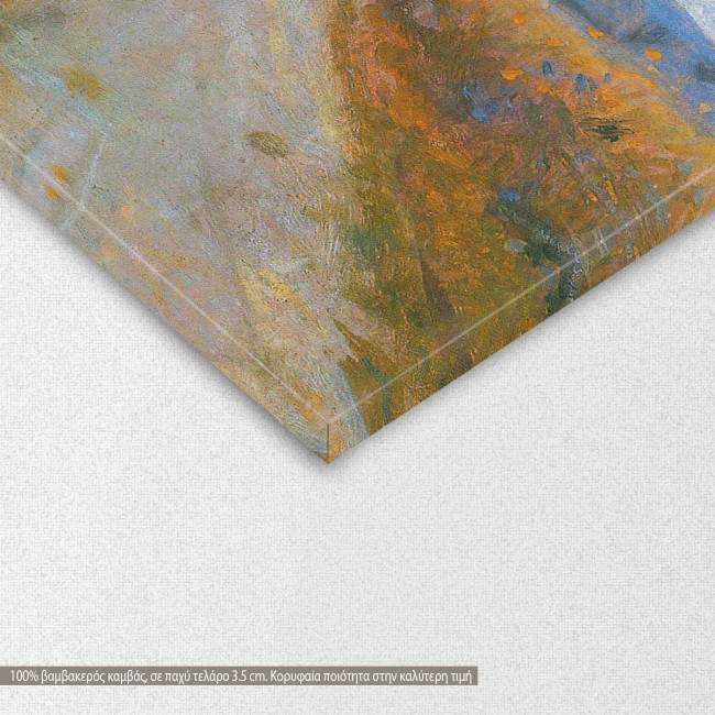 Canvas print The Tuscan road, Modigliani, detail