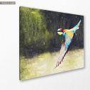 Canvas print Colibri II, side