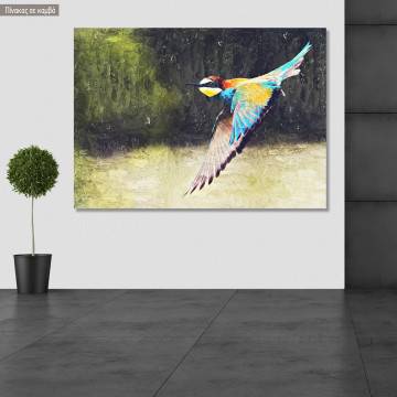 Πίνακας σε καμβά Colibri II