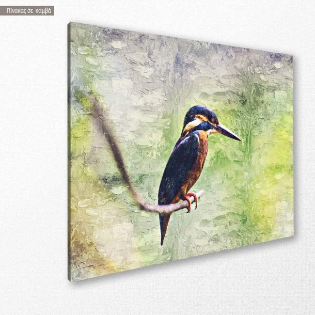 Canvas print Colibri IV, side